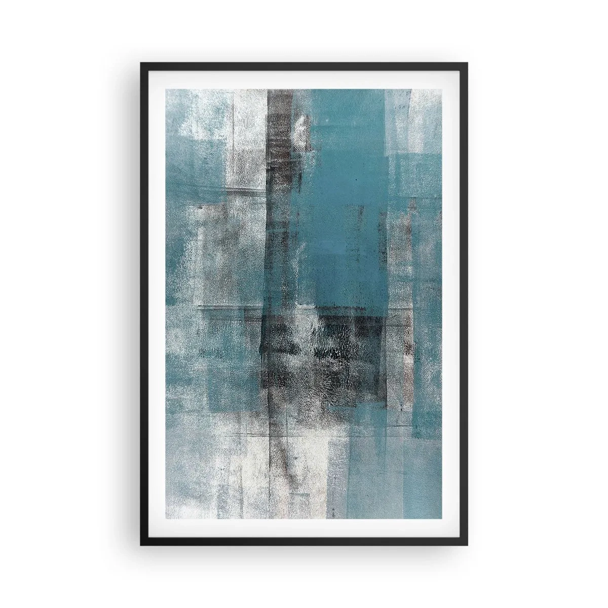 Plakat w czarnej ramie - Woda i powietrze - 61x91 cm