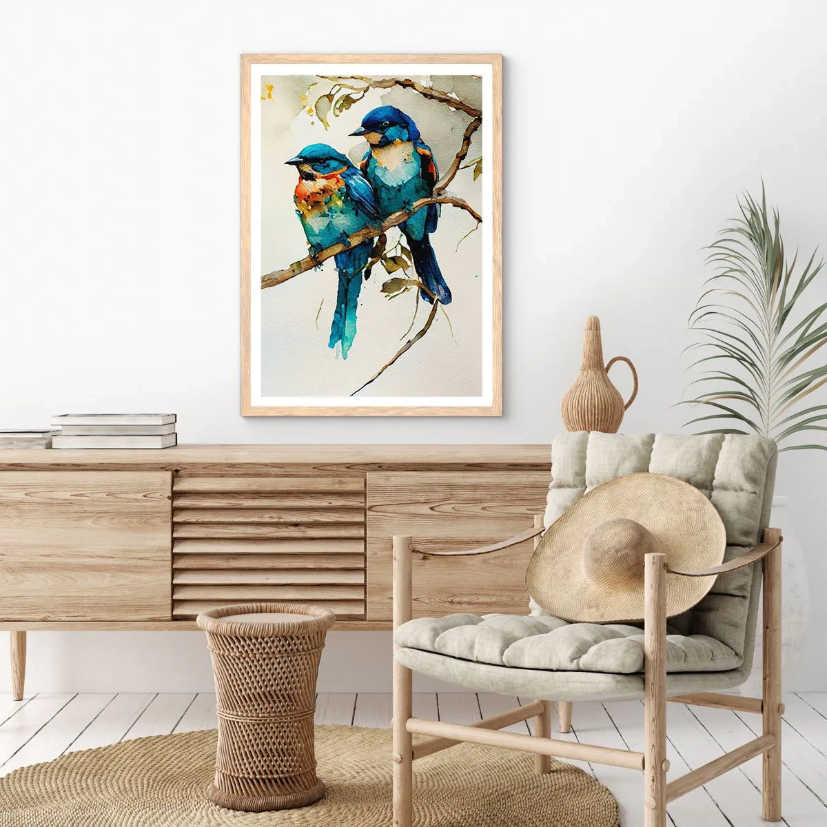 Plakat w ramie jasny dąb - Obraził się? - 70x100 cm