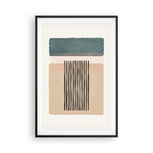 Plakat w czarnej ramie - Wszystko w porządku - 61x91 cm