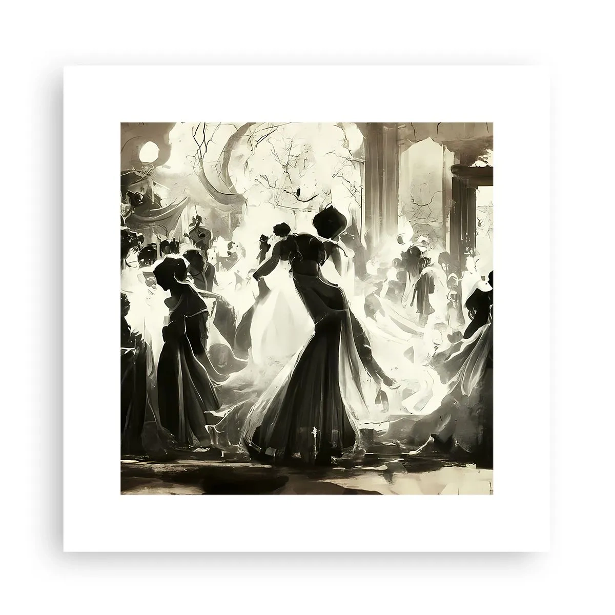 Plakat - Wielka maskarada - 30x30 cm