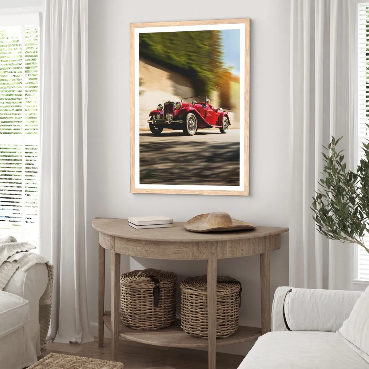 Plakat w ramie jasny dąb - Piękniejszy niż Nike z Samotraki - 30x40 cm