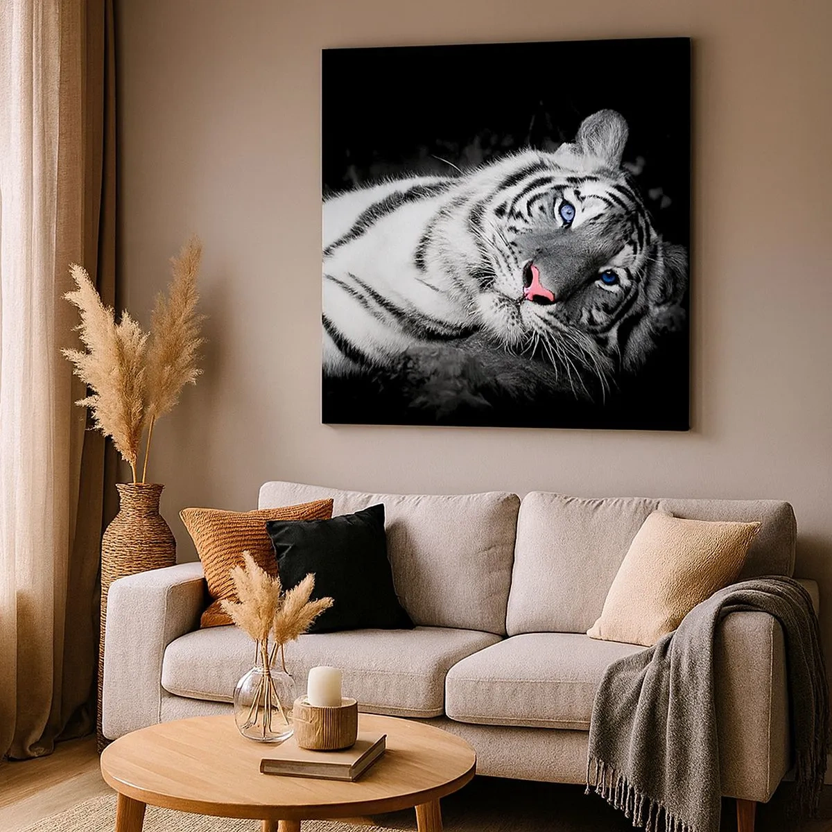 Obraz na płótnie - Dzikość i spokój - 30x30 cm