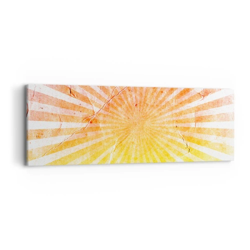 Obraz na płótnie - Wschody i zachody - 90x30 cm