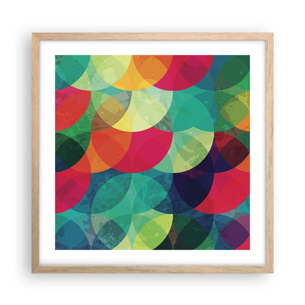 Plakat w ramie jasny dąb - Wtęczowstąpienie - 50x50 cm