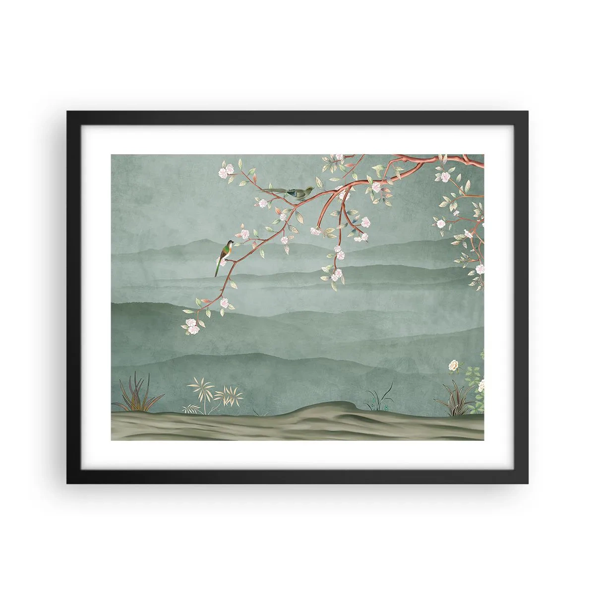 Plakat w czarnej ramie - Wiosna, ach, to ty - 50x40 cm