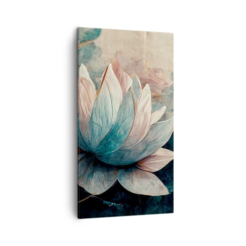 Obraz na płótnie - Gwiazdy jeziora - 45x80 cm