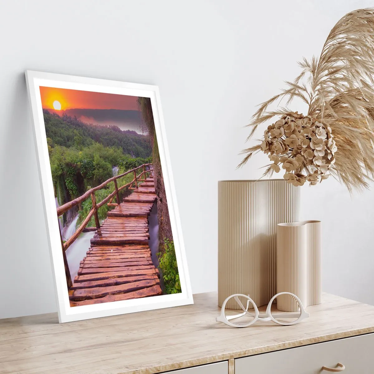 Plakat w białej ramie - Piękno nie do uwierzenia - 50x70 cm