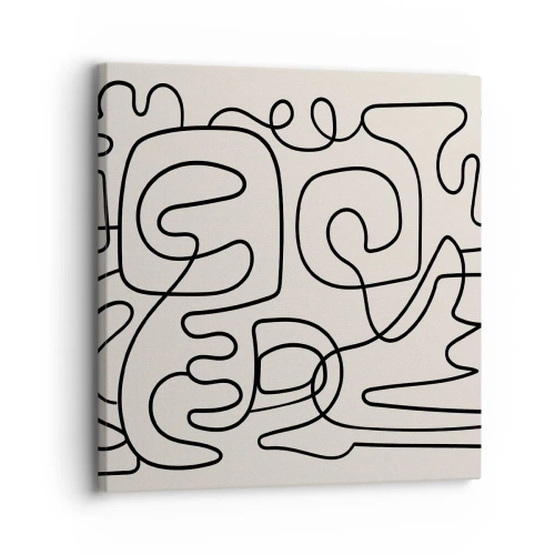 Obraz na płótnie - Po śladzie - 30x30 cm