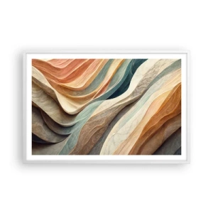 Plakat w białej ramie - Chwila przed zmianą - 91x61 cm