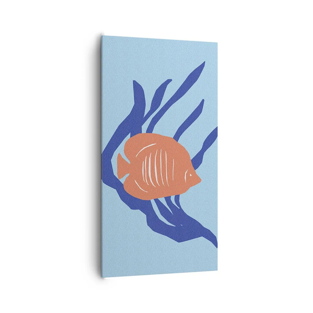 Obraz na płótnie - Mieszkanka wód koralowych - 65x120 cm