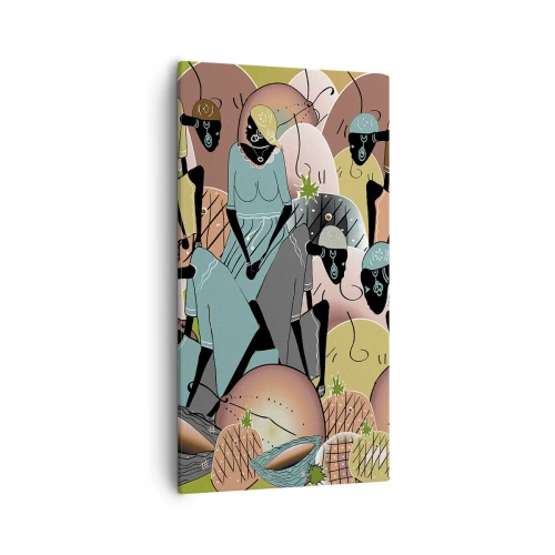 Obraz na płótnie - Nadchodzi wielkie święto - 55x100 cm