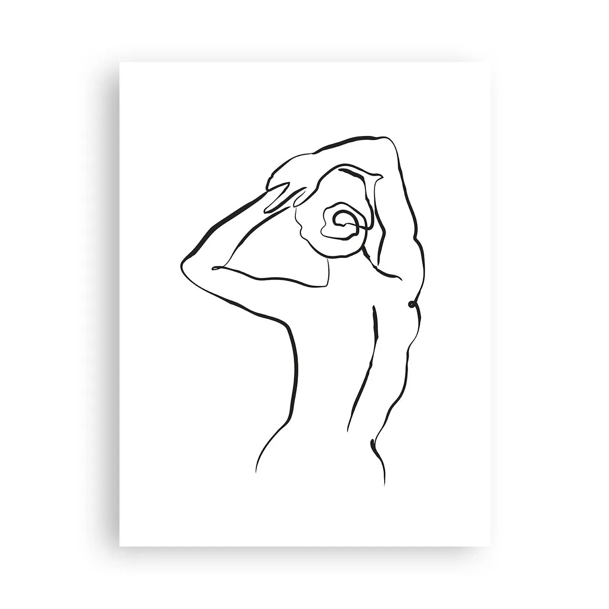 Plakat - Akt o poranku - 30x40 cm