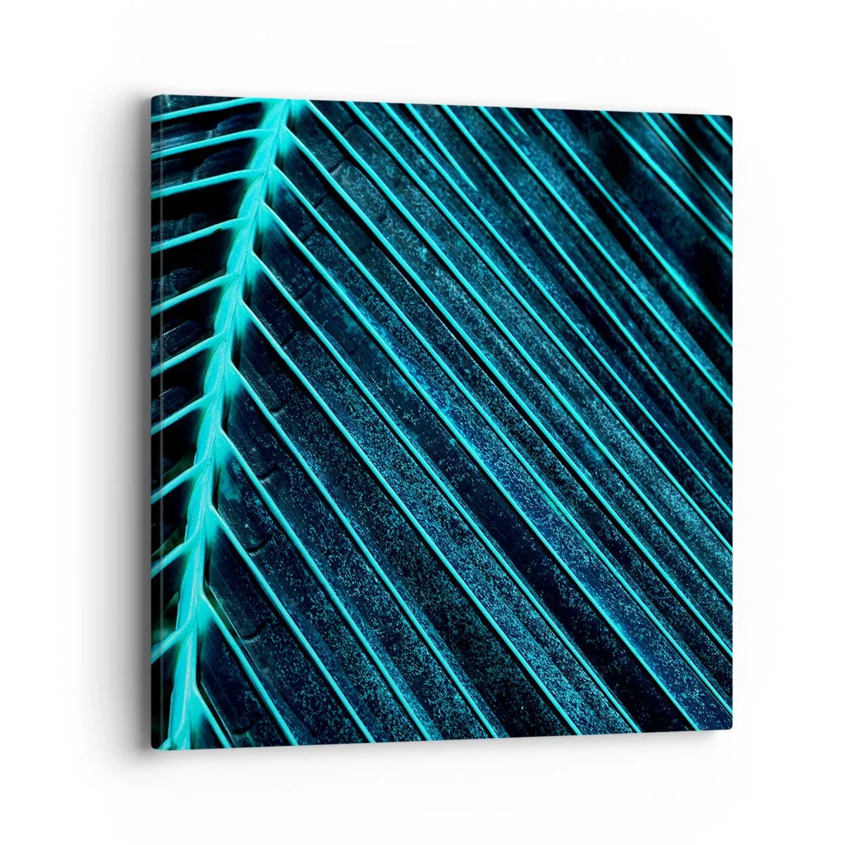 Obraz na płótnie - Faktura zieleni - 40x40 cm