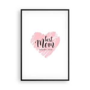 Plakat w czarnej ramie - Zawsze odpowiedni moment - 61x91 cm