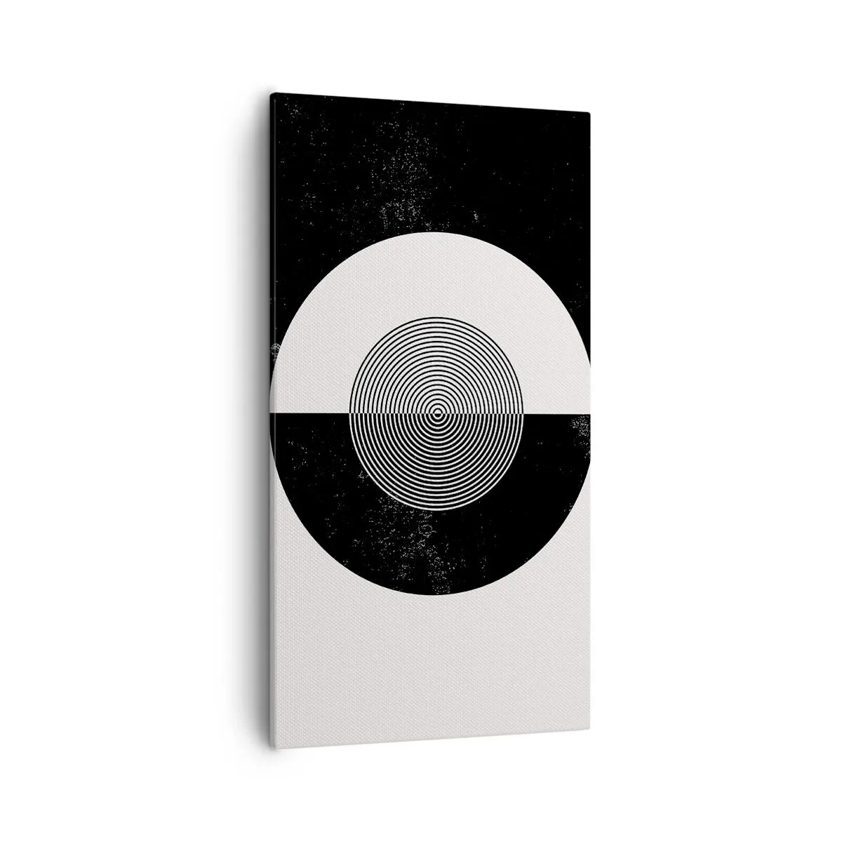 Obraz na płótnie - Harmonia w czerni i bieli - 55x100 cm