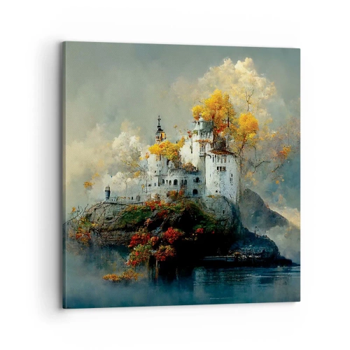 Obraz na płótnie - Początek romantycznej opowieści - 70x70 cm