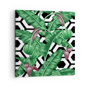 Obraz na płótnie - Kompozycja symetryczna z natury - 50x50 cm