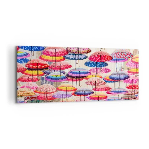 Obraz na płótnie - Miejska łąka - 100x40 cm