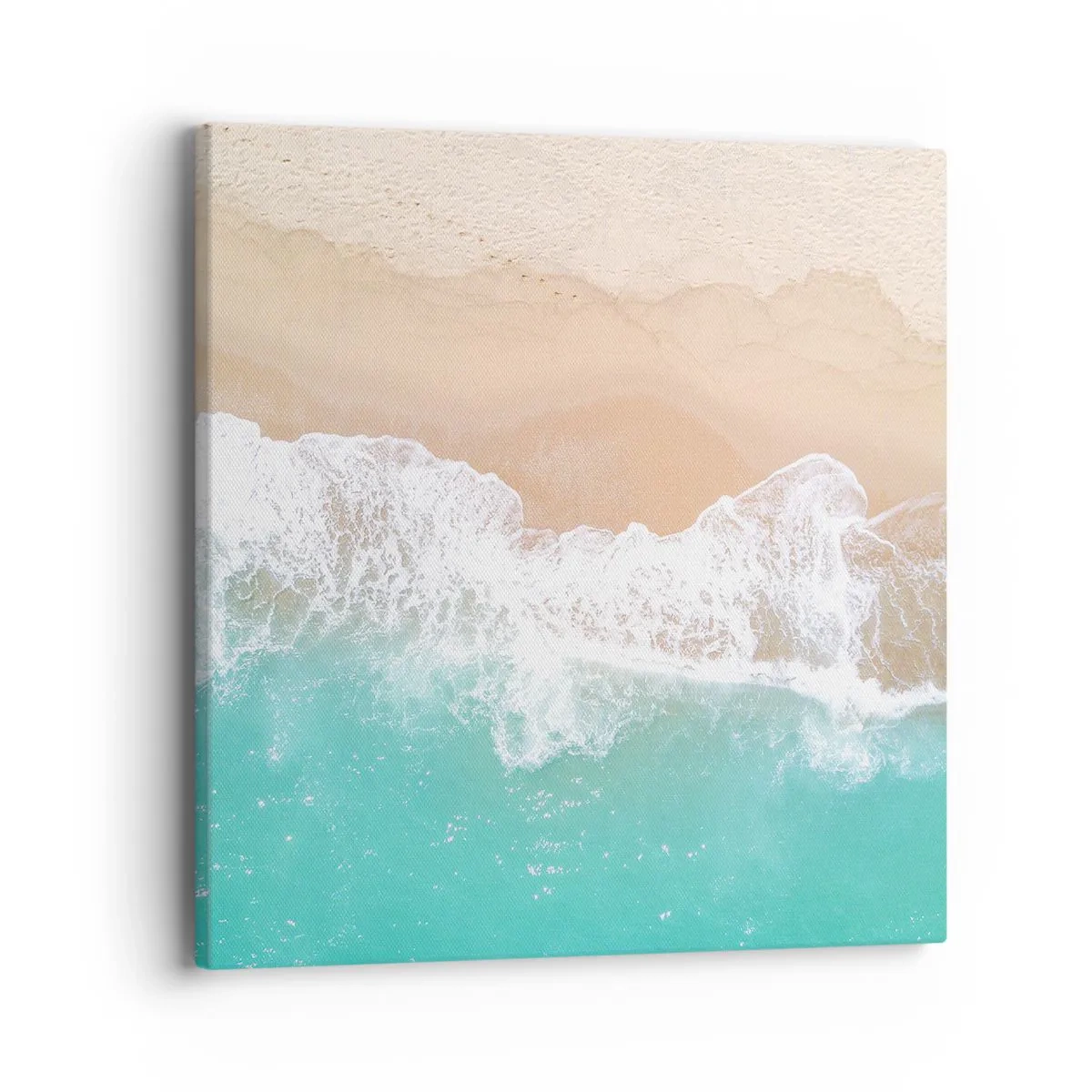 Obraz na płótnie - Pieszczotliwy dotyk - 40x40 cm