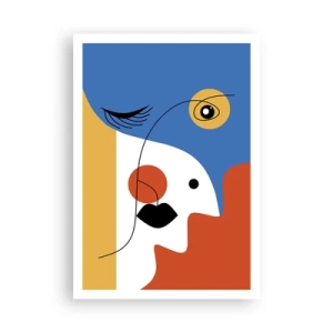 Plakat - Portret zdekonstruowany - 70x100 cm