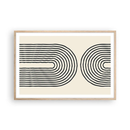 Plakat w ramie jasny dąb - Już za chwilę… - 91x61 cm