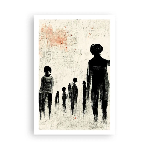 Plakat - Przeciw samotności - 61x91 cm