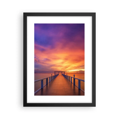 Plakat w czarnej ramie - Bez końca - 30x40 cm