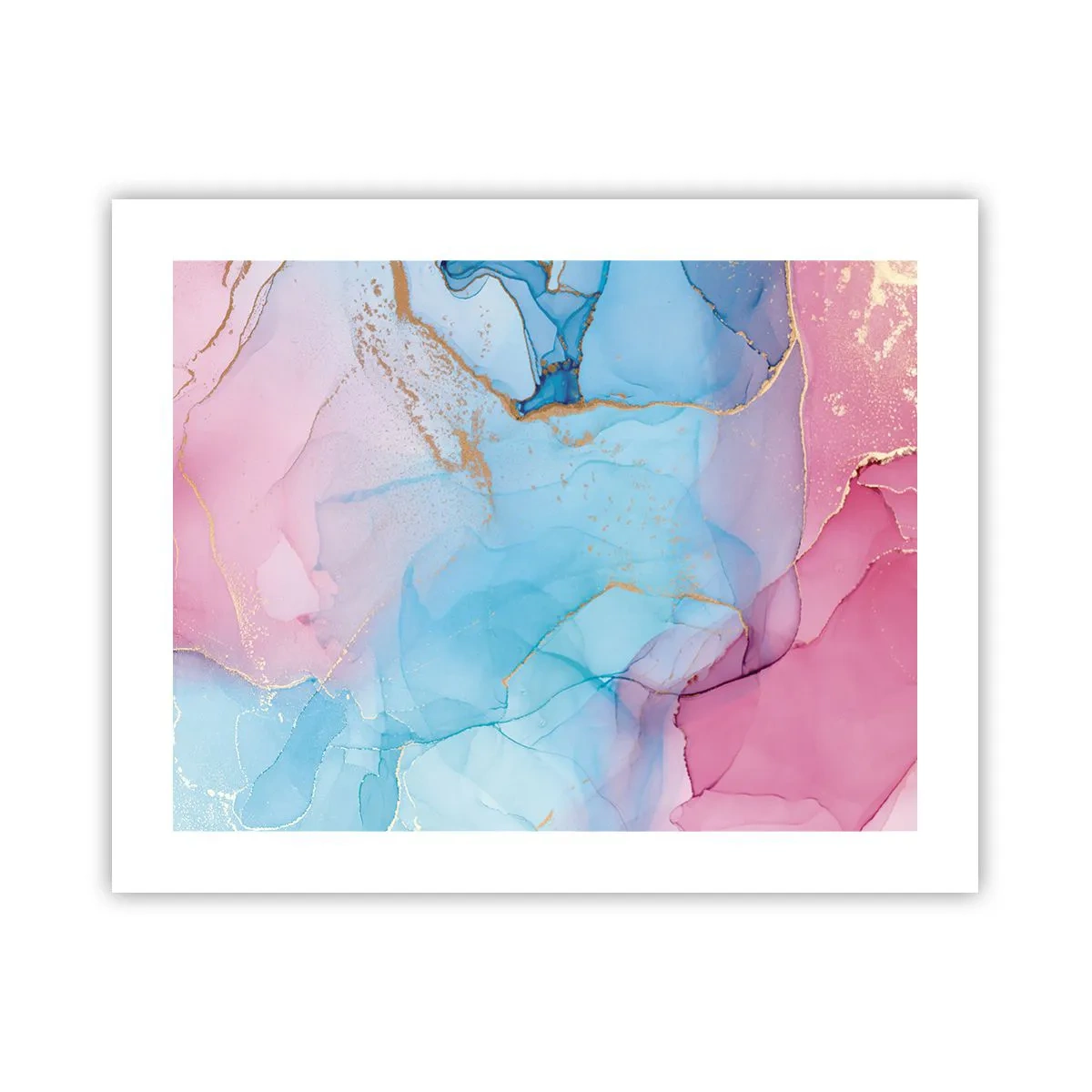 Plakat - Spotkanie i przenikanie - 50x40 cm