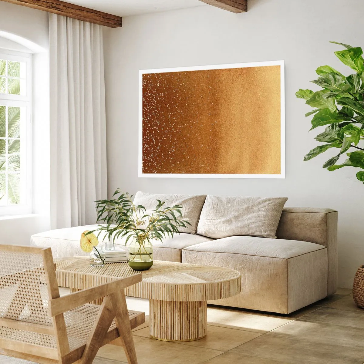 Plakat - Narodziny światła - 50x40 cm