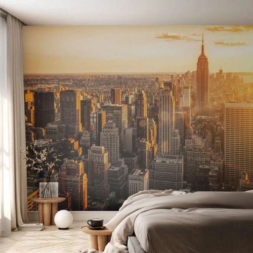 Fototapeta Premium Canvas - Rosnąc w słońcu - Miasto, Nowy Jork, Architektura - 500x350 cm