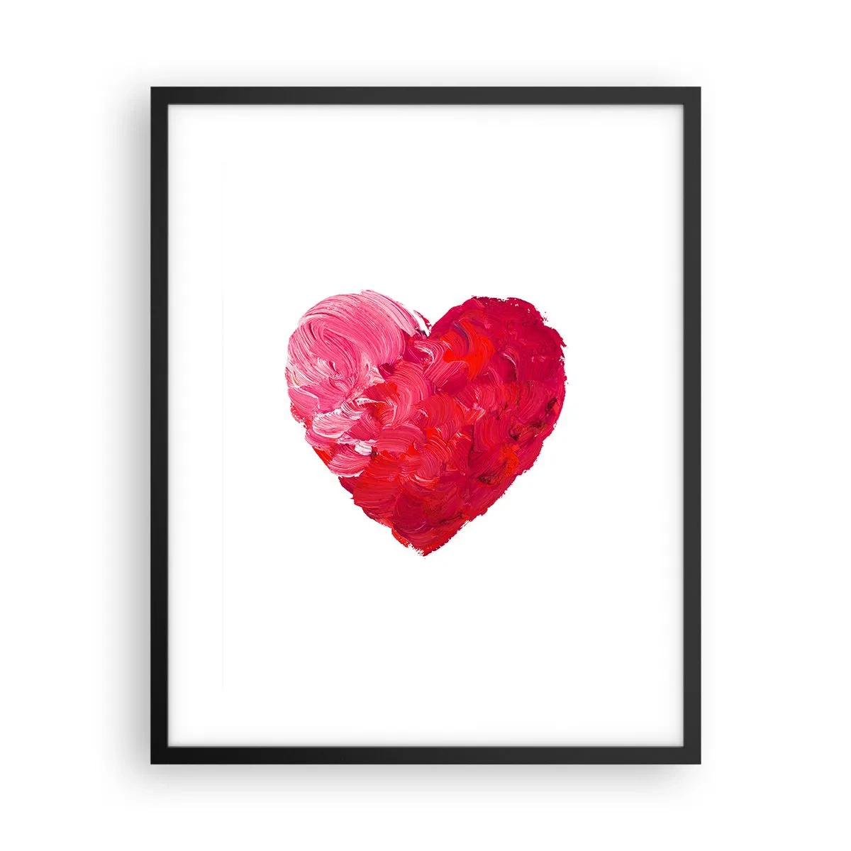 Plakat w czarnej ramie - All you need is love - 40x50 cm