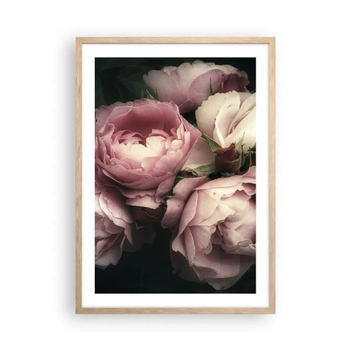 Plakat w ramie jasny dąb - Czar belle epoque - 50x70 cm