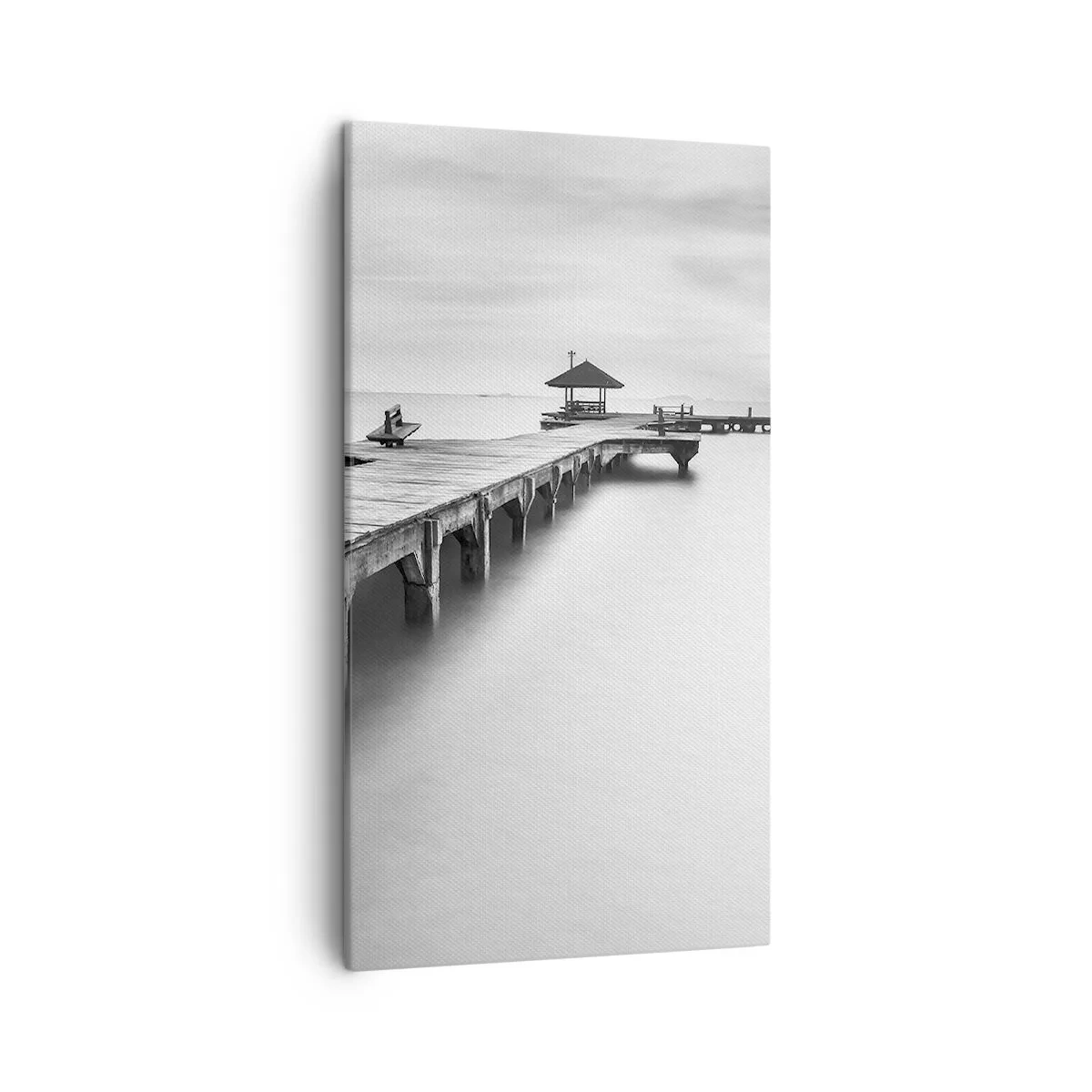 Obraz na płótnie - W siną dal - 45x80 cm