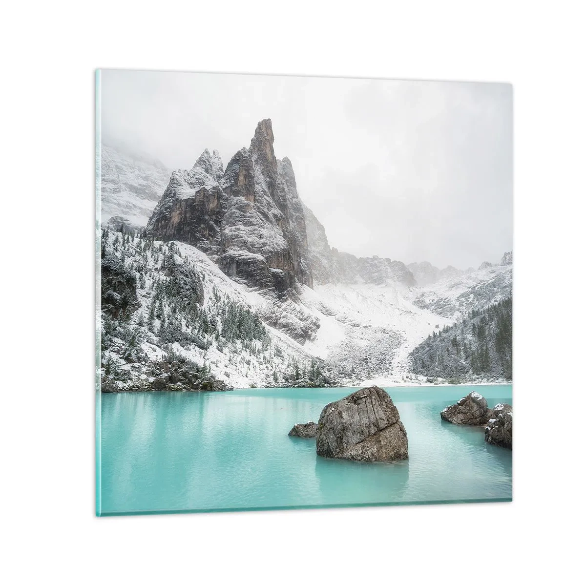 Obraz na szkle - Na straży - 60x60 cm