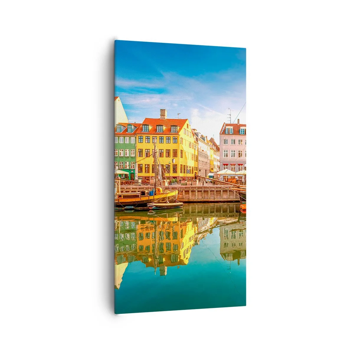 Obraz na płótnie - Nad wodą gładką jak lustro - 65x120 cm