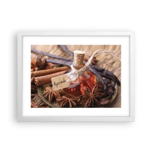 Plakat w białej ramie - Ku jedności ciała i ducha - 40x30 cm