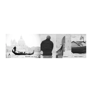 Fototapeta Próbka Premium Canvas - Podróż do źródeł piękna - Wenecja, Miasto, Architektura - 100x30 cm