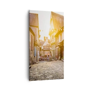Obraz na płótnie - Biały duch miasteczka - 55x100 cm