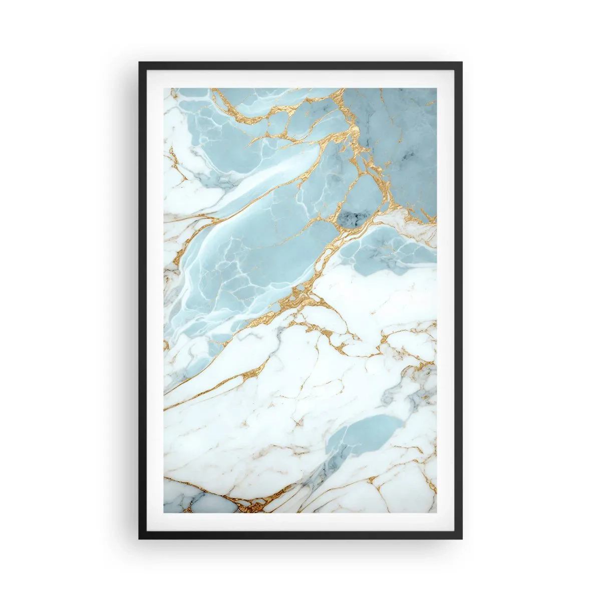 Plakat w czarnej ramie - Bogactwo kamienia - 61x91 cm