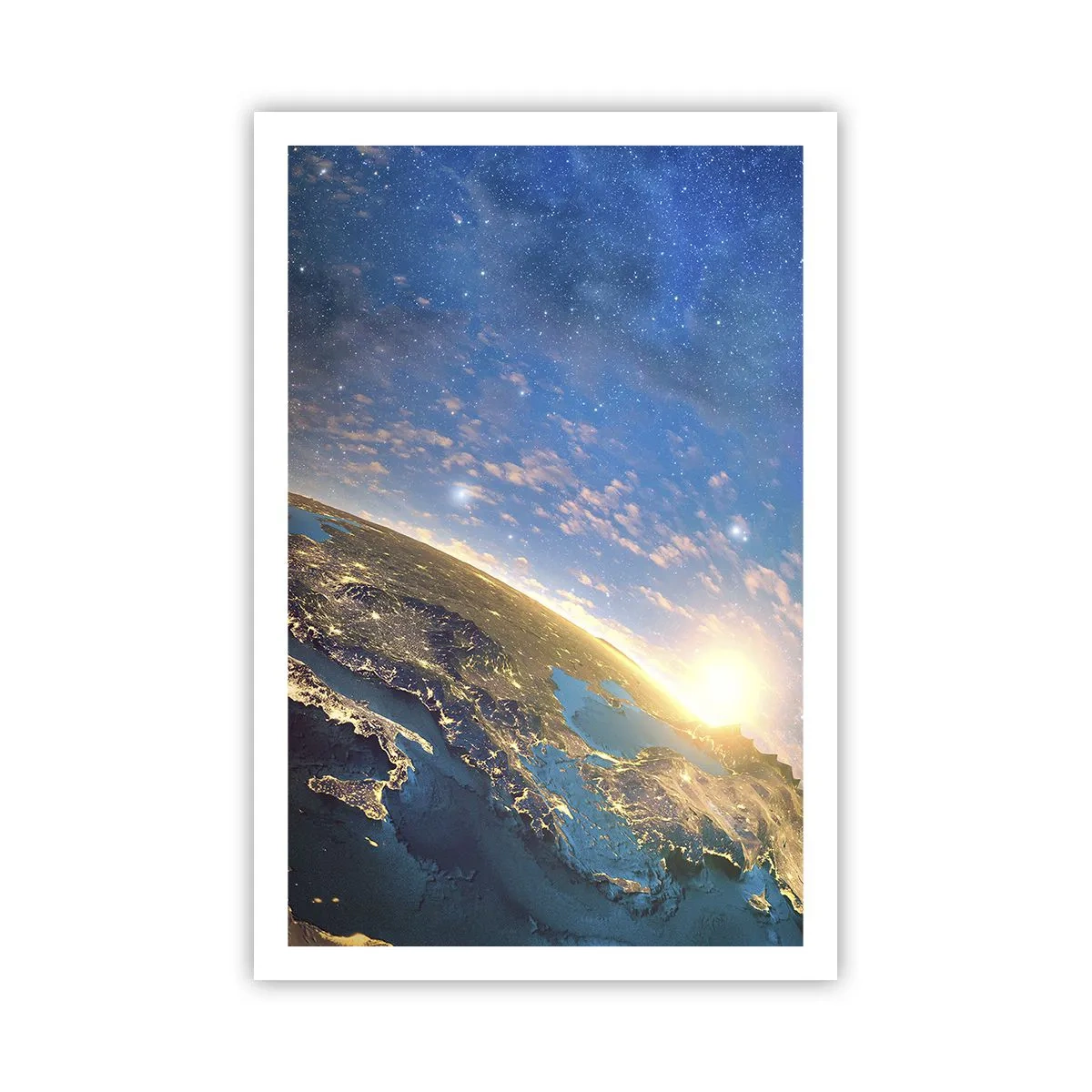 Plakat - Spójrzmy na siebie z dystansu - 61x91 cm