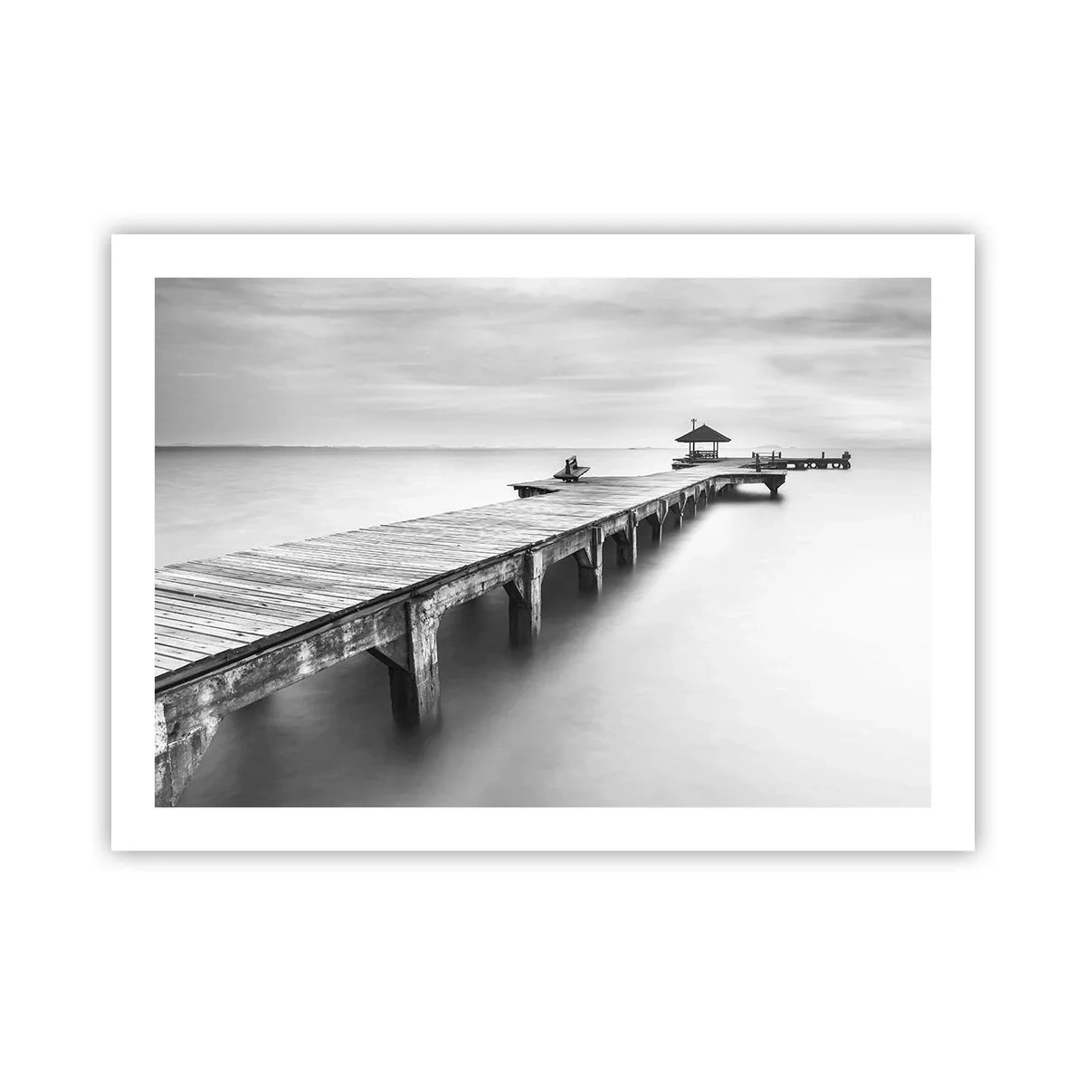 Plakat - W siną dal - 70x50 cm