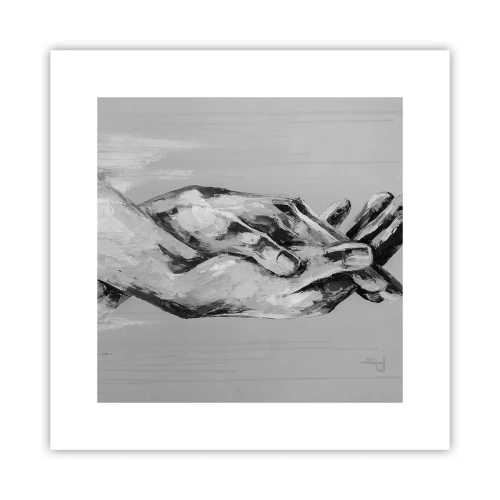 Plakat - Początek… - 30x30 cm