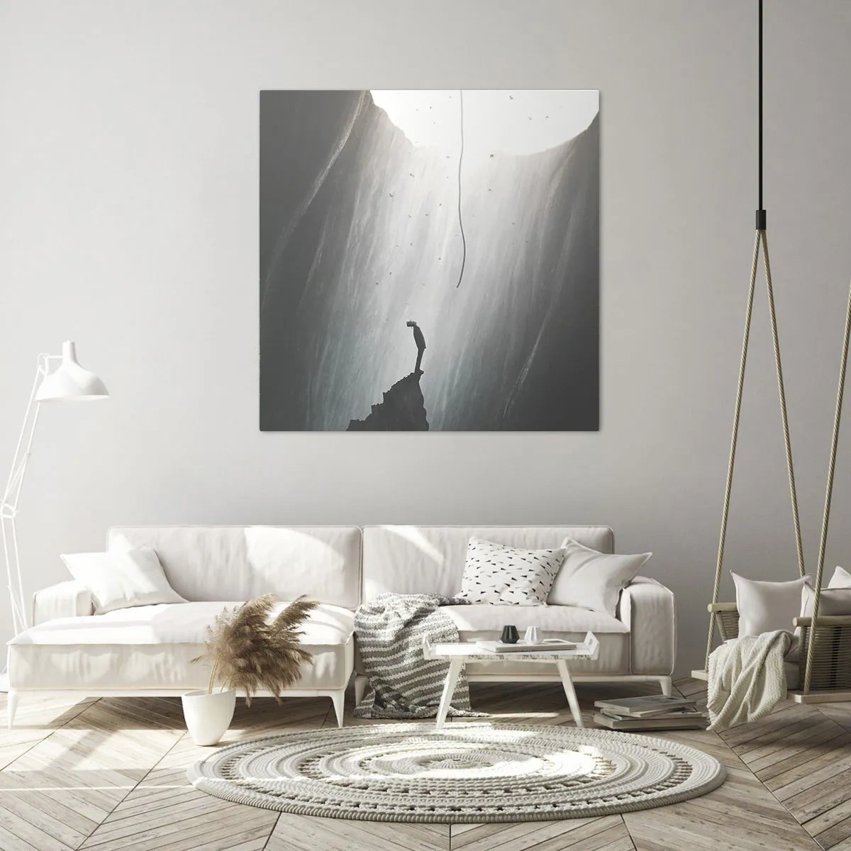 Obraz na płótnie - Zawsze jest jakieś wyjście - 30x30 cm