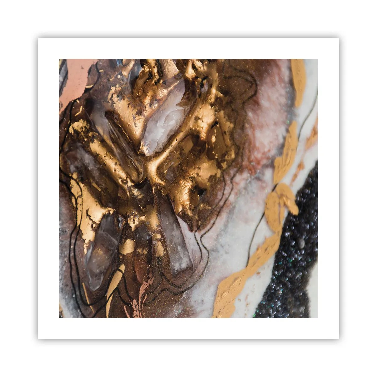 Plakat - Żywioł ziemi - 50x50 cm