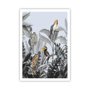 Plakat - Afrykańska bajka - 70x100 cm
