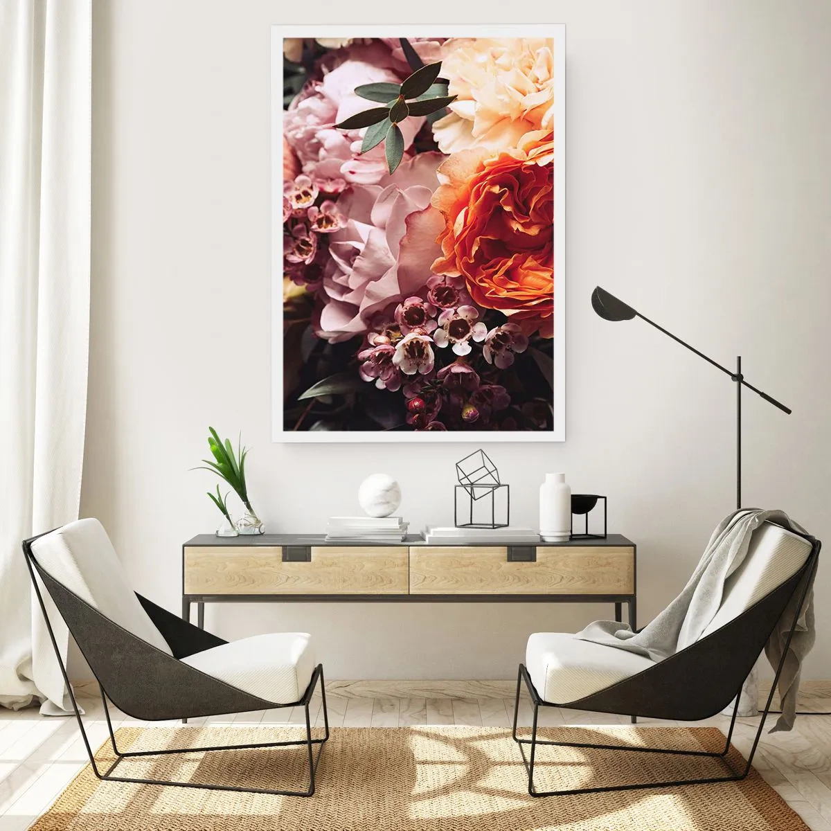 Plakat - Otulone pięknem - 40x50 cm