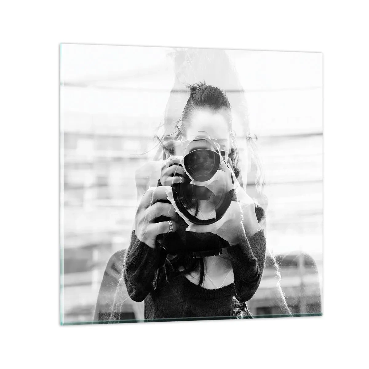 Obraz na szkle - Twórca i tworzywo - 70x70 cm