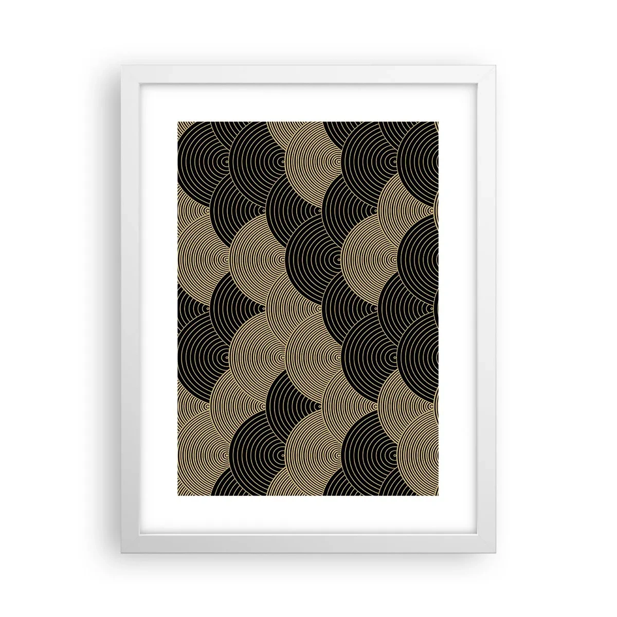 Plakat w białej ramie - Jedność w wielości - 30x40 cm