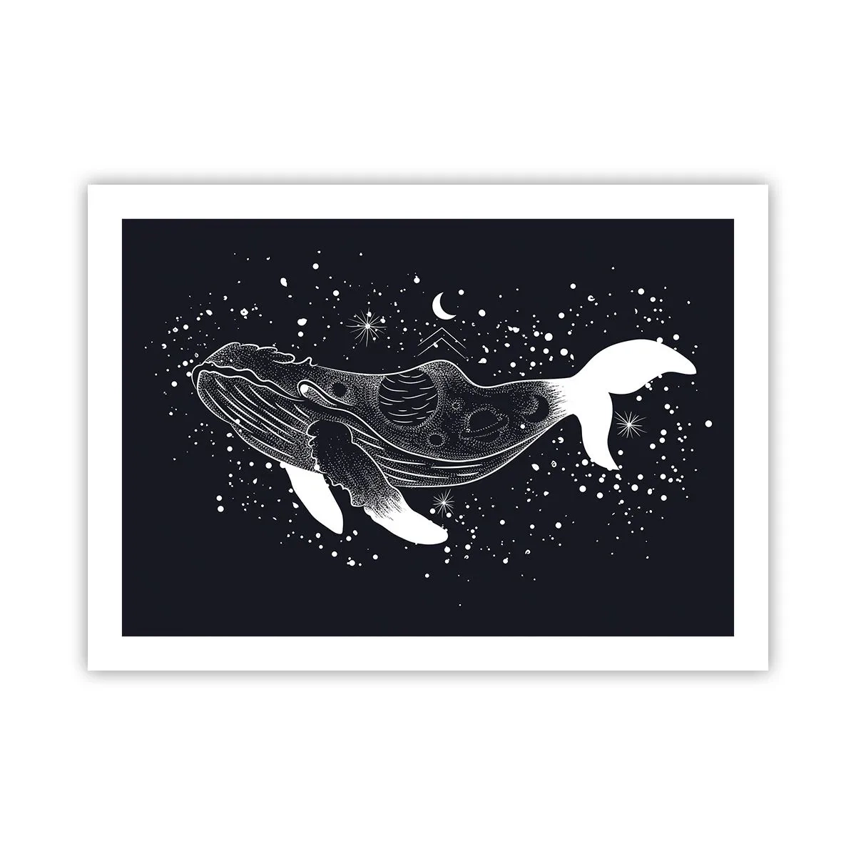 Plakat - W oceanie wszechświata - 70x50 cm