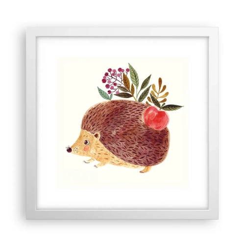 Plakat w białej ramie - I już mnie lubisz - 30x30 cm